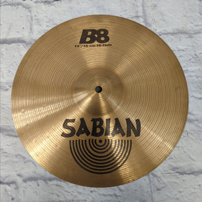 Sabian 14 B8 Hi Hat Cymbal Pair