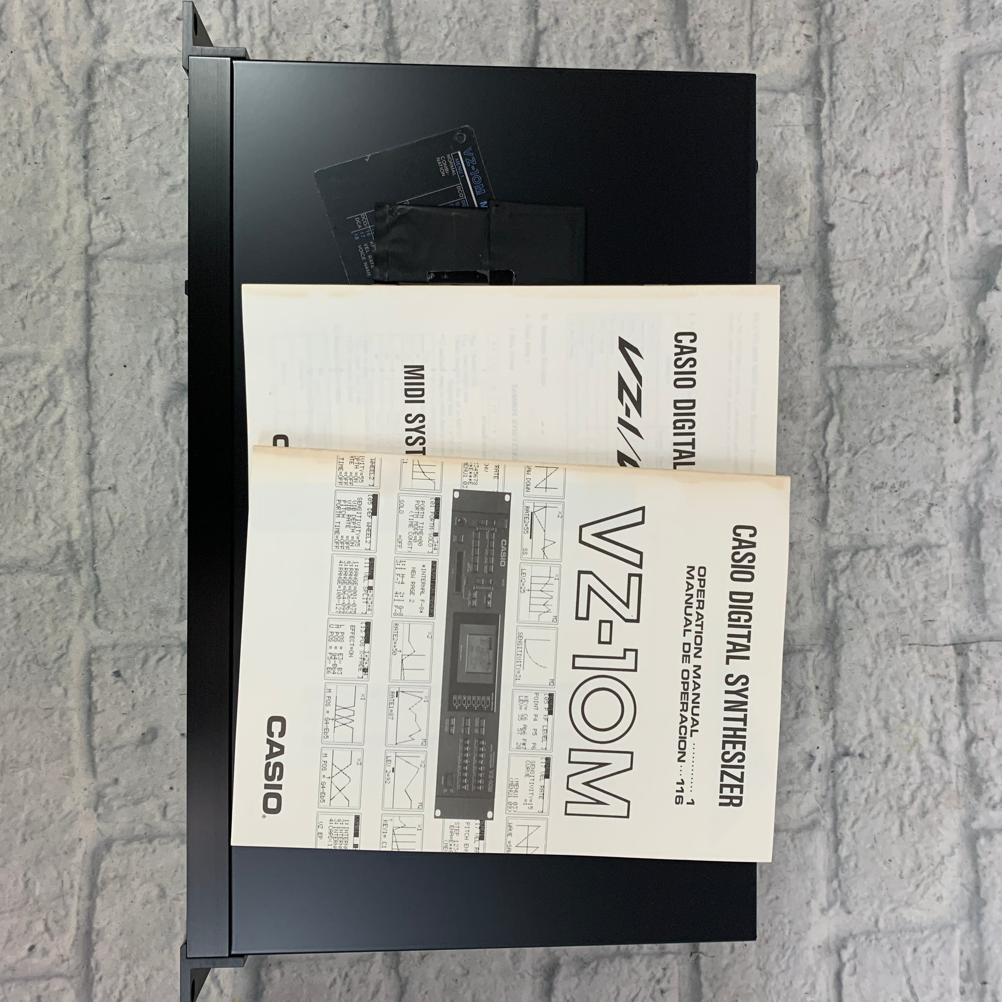 Casio VZ-10M 80s Digital Rack Synthesizer - New Old Stock