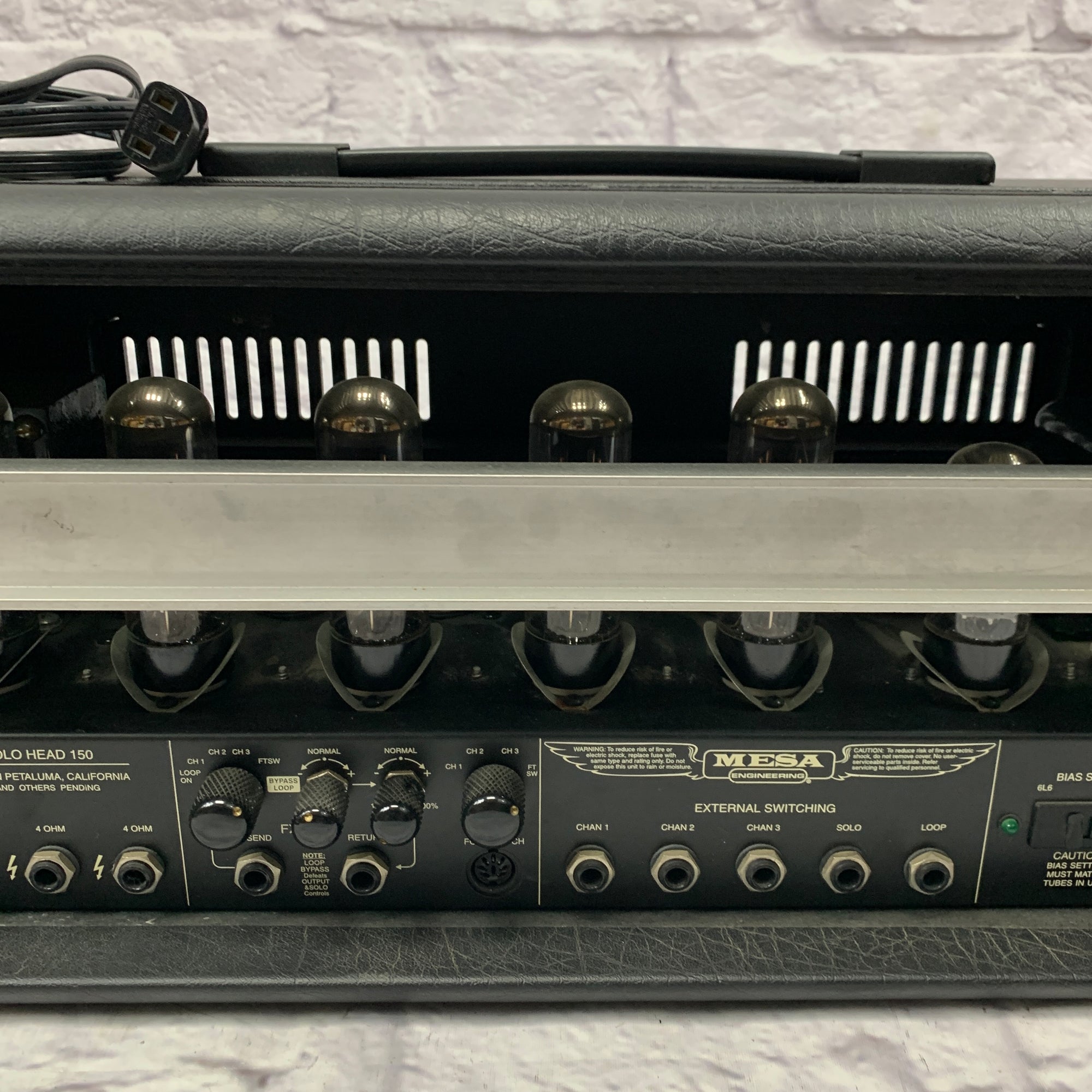 Mesa Boogie Triple Rectifier Solo Head 3-Channel 150-Watt Guitar Amp Head