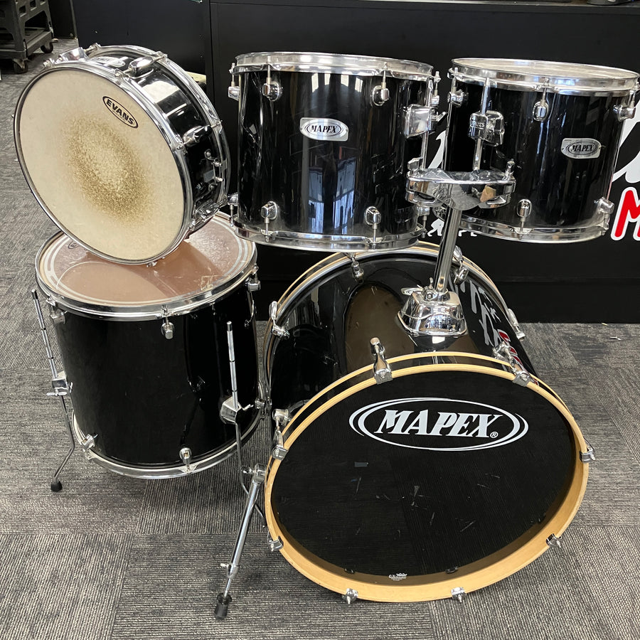 Mapex V Series 14 12 13 16 22 Black Drum Kit