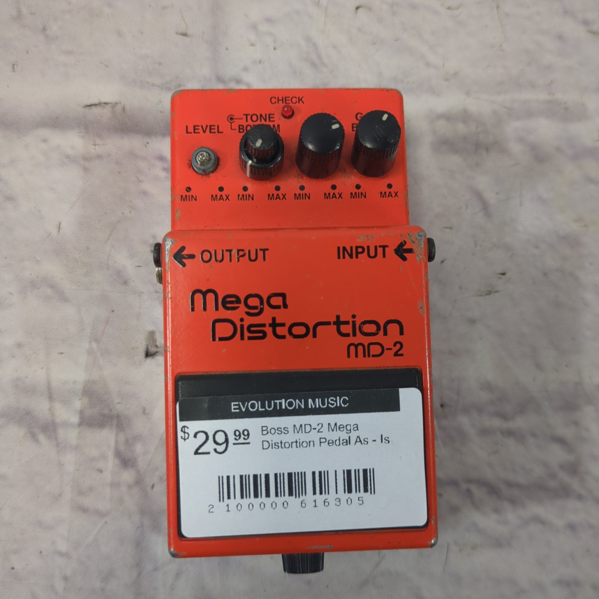 ギター BOSS MD-2 Mega Distortion MD-2 Mega Distortion Pedal - The Music Den