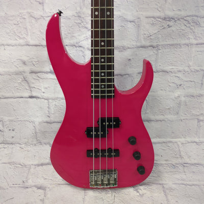 Ibanez Vintage RD707 Magenta 1980s Made in Japan 4 String Bass Guitar