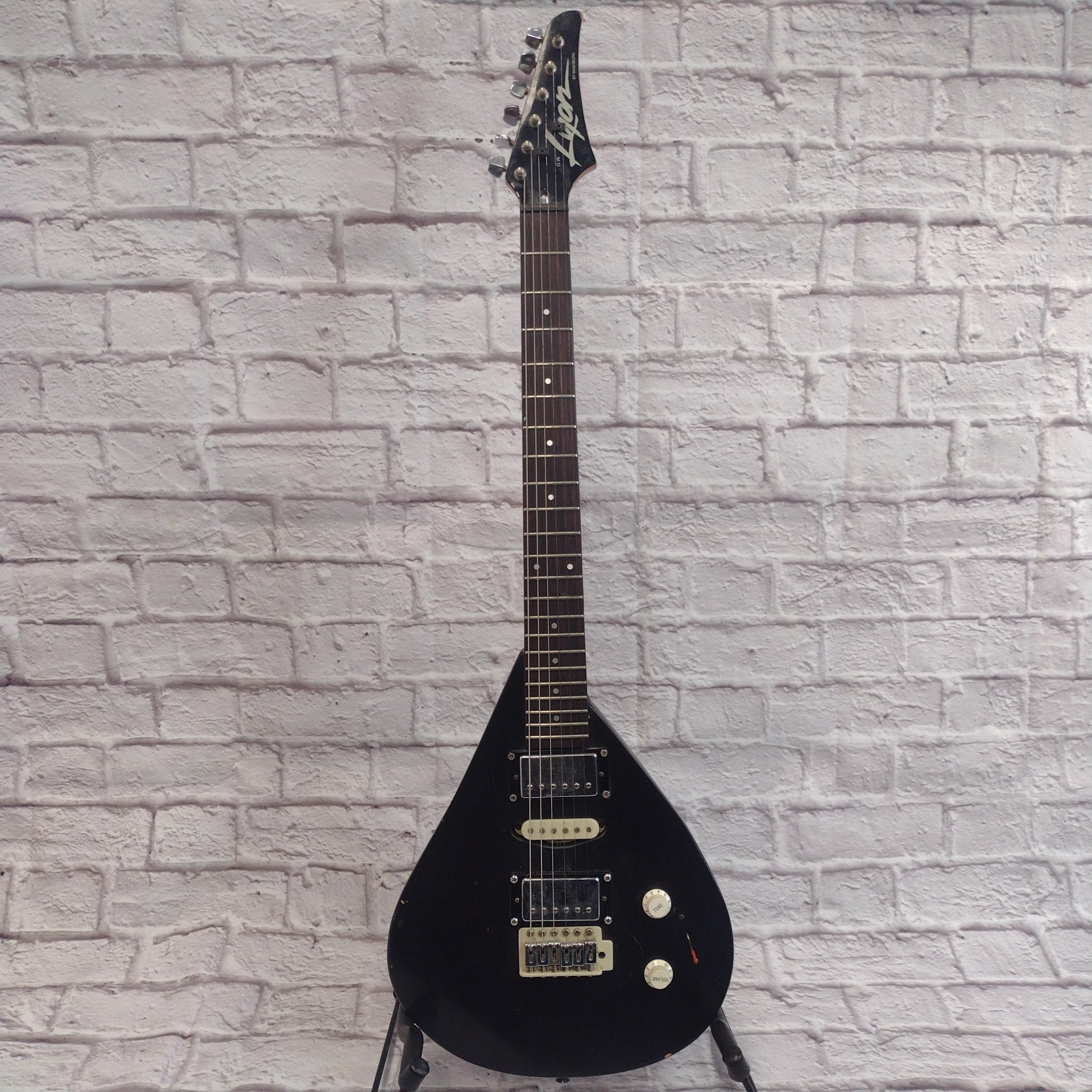 Unknown Teardrop Electric Guitar with Lyon Neck