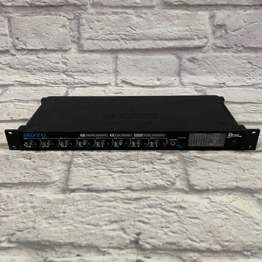 MOTU 8Pre Firewire Audio Interface