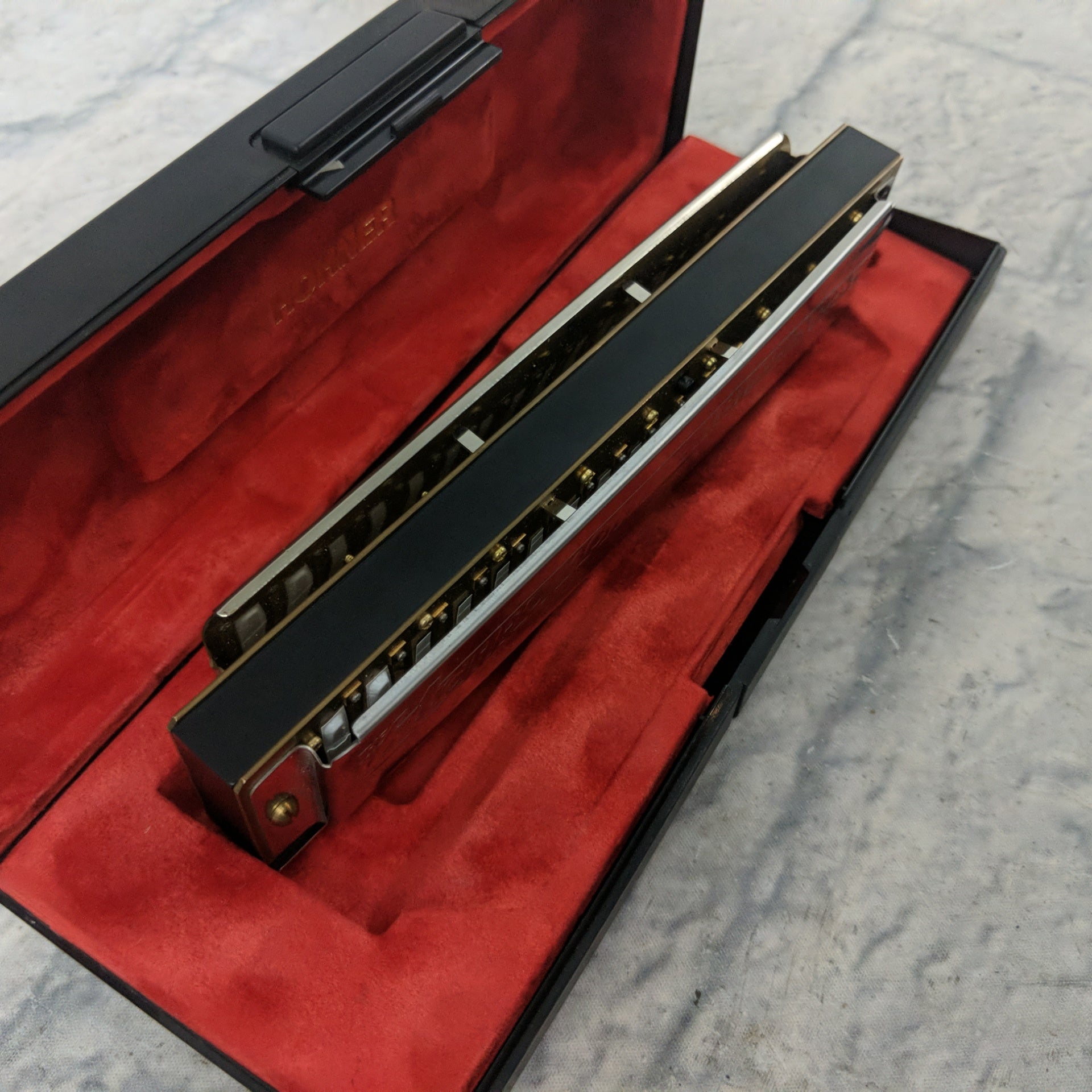 Hohner 280/64 Chromonica Vintage Chromatic Harmonica Key of Hohner 280/64 Chromonica Vintage Chromatic Harmonica Key of