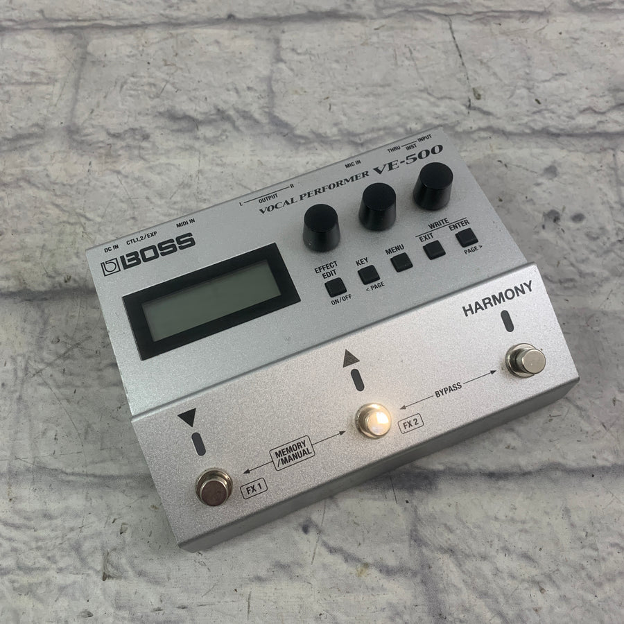 Boss Vocal Performer VE-500 Effect Pedal