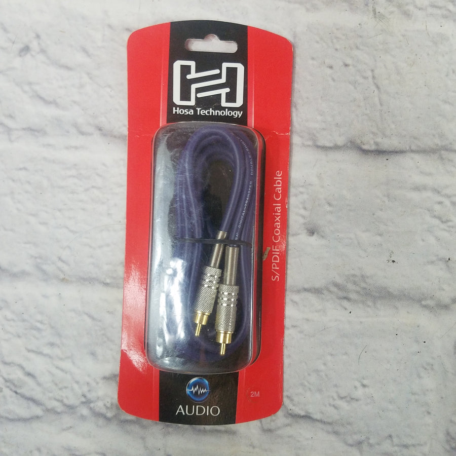 Hosa DRA-502 S/PDIF Coaxial Cable 2M