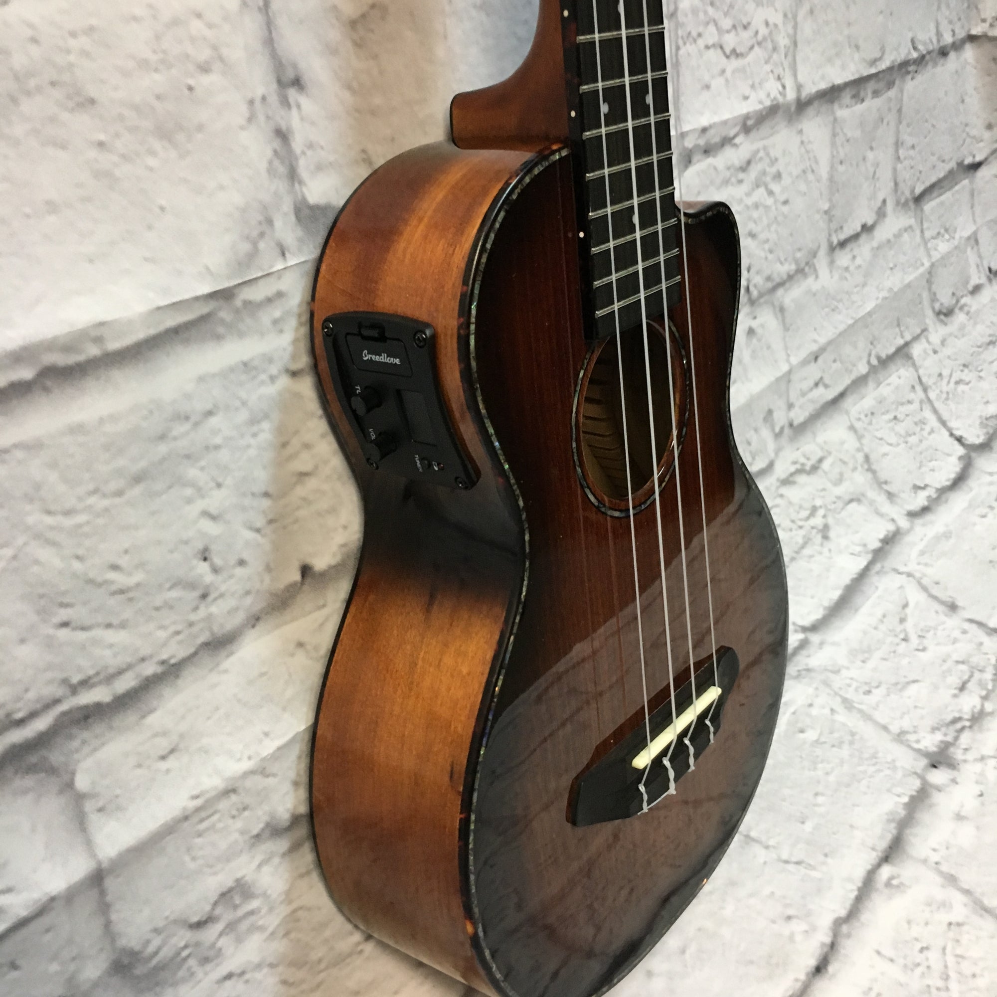 Breedlove Pursuit Ex Cu Ce Bo Acoustic Electric Ukulele