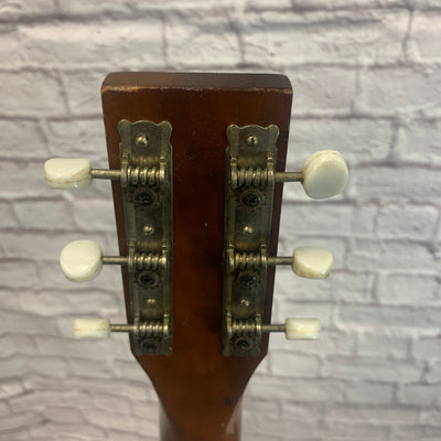 Unknown Vintage Parlor Acoustic Guitar