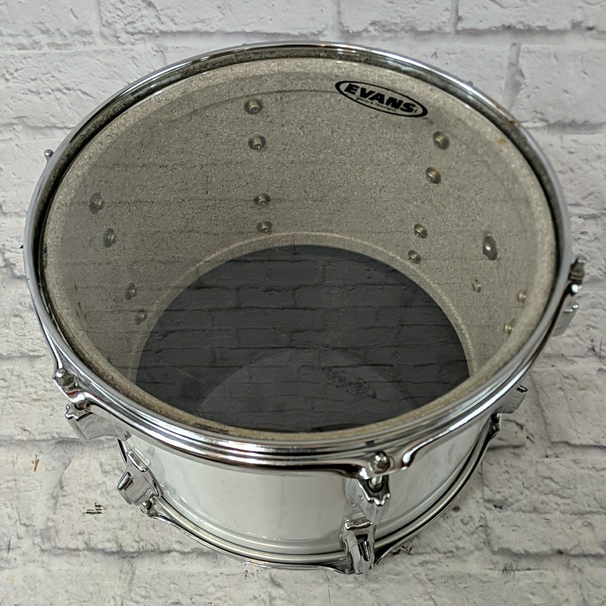 Tama Imperialstar 13 x 9 Tom Drum - MIJ 1970s Royal Pewter Metallic White