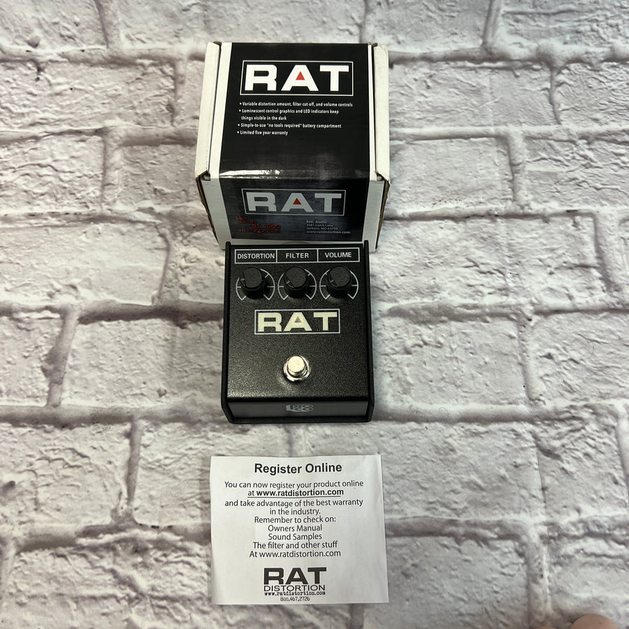 Proco Rat 2 Distortion Pedal w/ Box