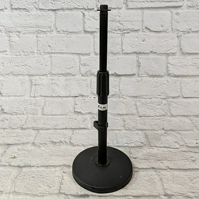 SLM SSH202B Adjustable Height with Round Base Desktop Mic Stand