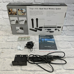 Samson Stange V466 Quad Vocal Wireless System