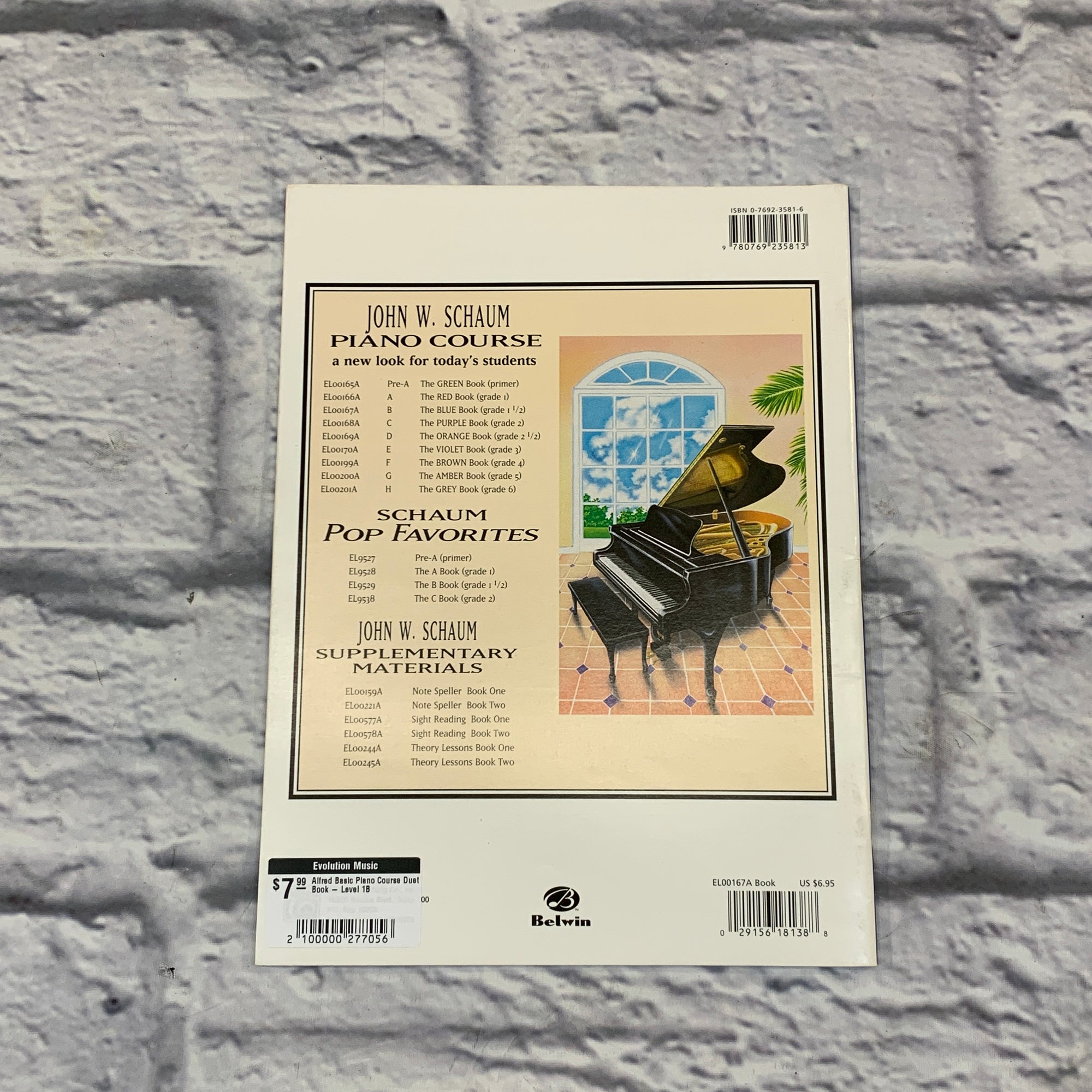 Alfred Basic Piano Course Duet Book - Level 1B