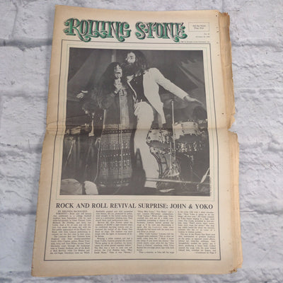 Vintage Rolling Stone Magazine - No 44 October 18 1969 - Crosby Stills Nash and Young Cover