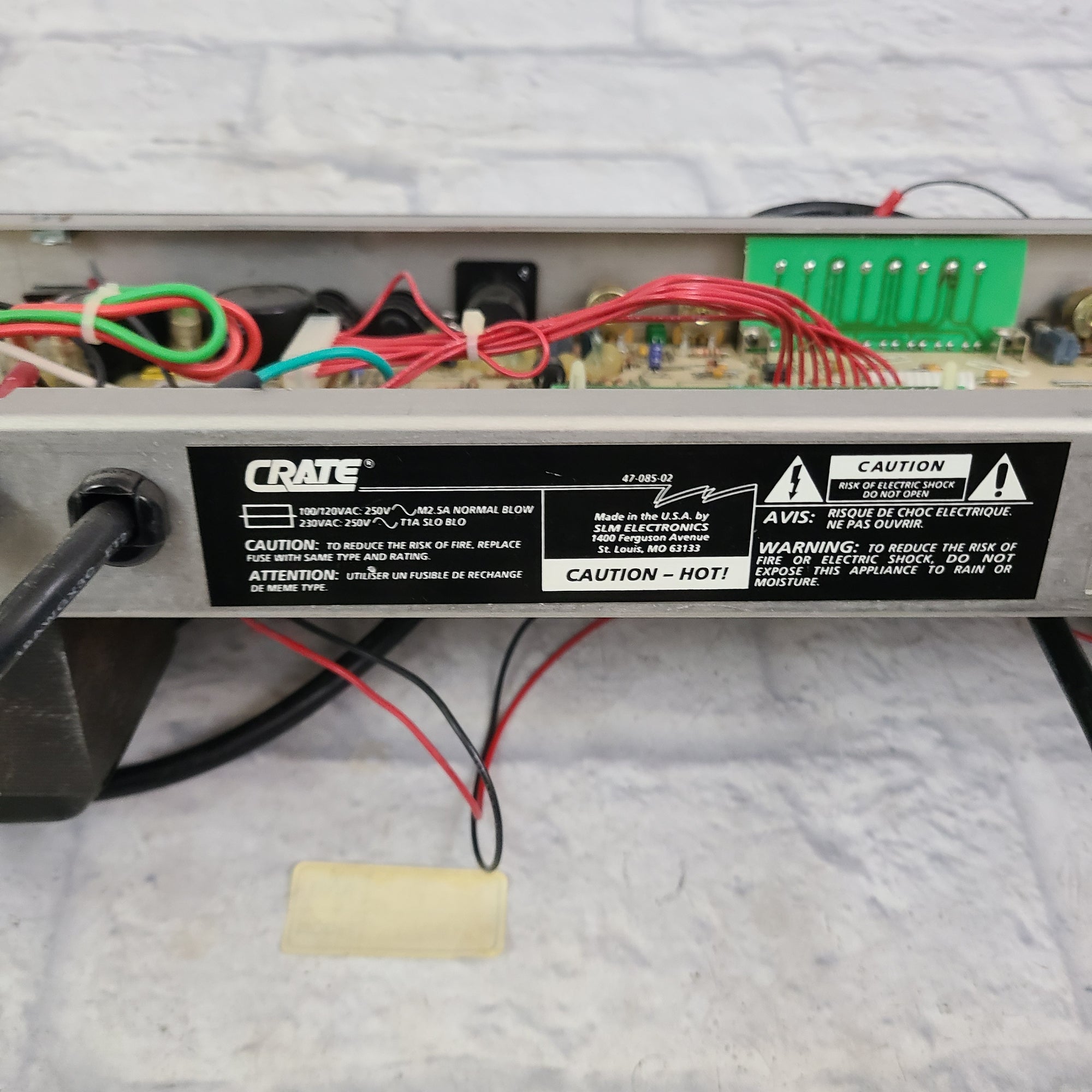 Crate BX-100 Bass Head AS IS PROJECT