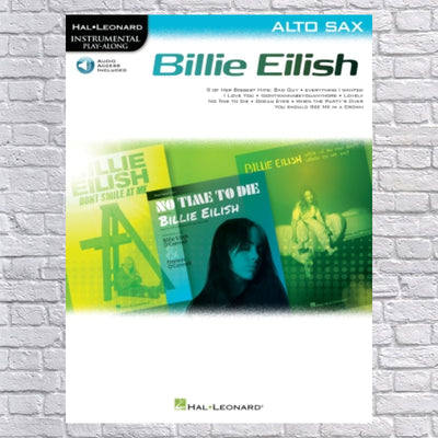 Billie Eilish Alto Sax Instrumental Play-along Pack (billie Eilish) Instrumental