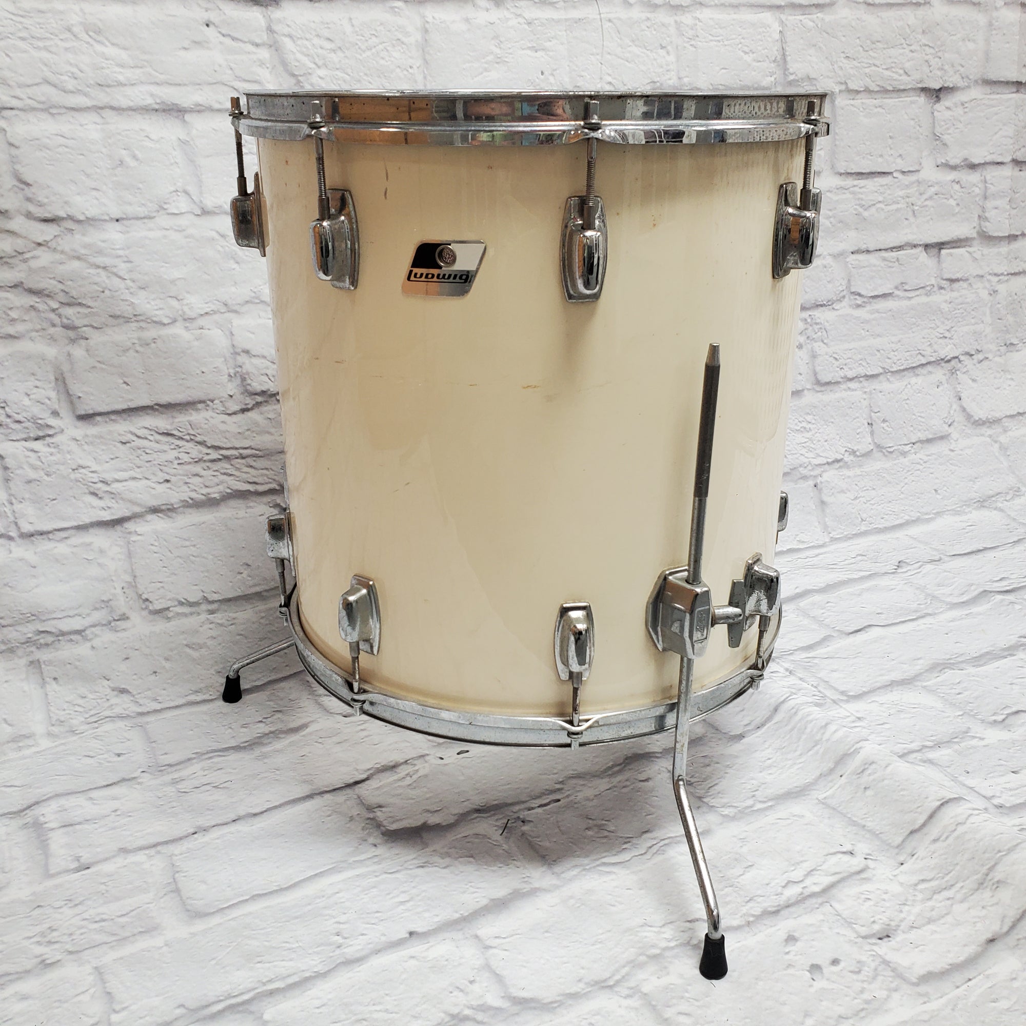 Vintage Ludwig 16"x16" Rocker Series Floor Tom Drum 80's