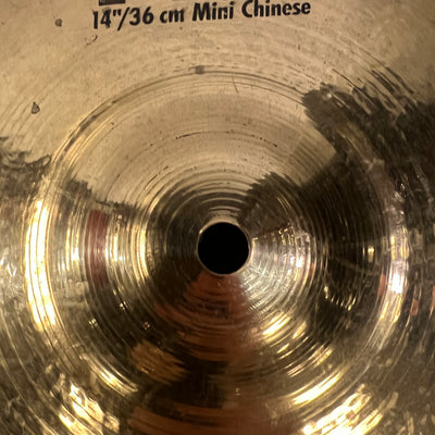Sabian Pro 14" Mini Chinese China Cymbal CRACKED AS-IS