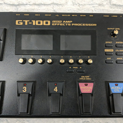 Boss GT100 Effect Processor Version 2