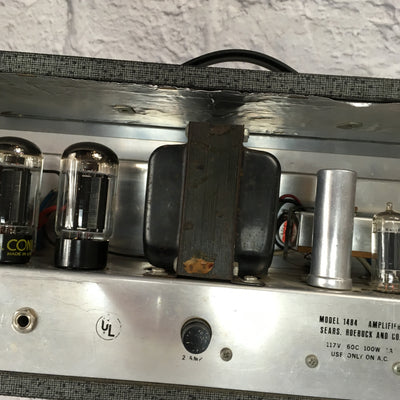 Vintage 1960s Silvertone 1484 Twin Twelve Amplifier Head