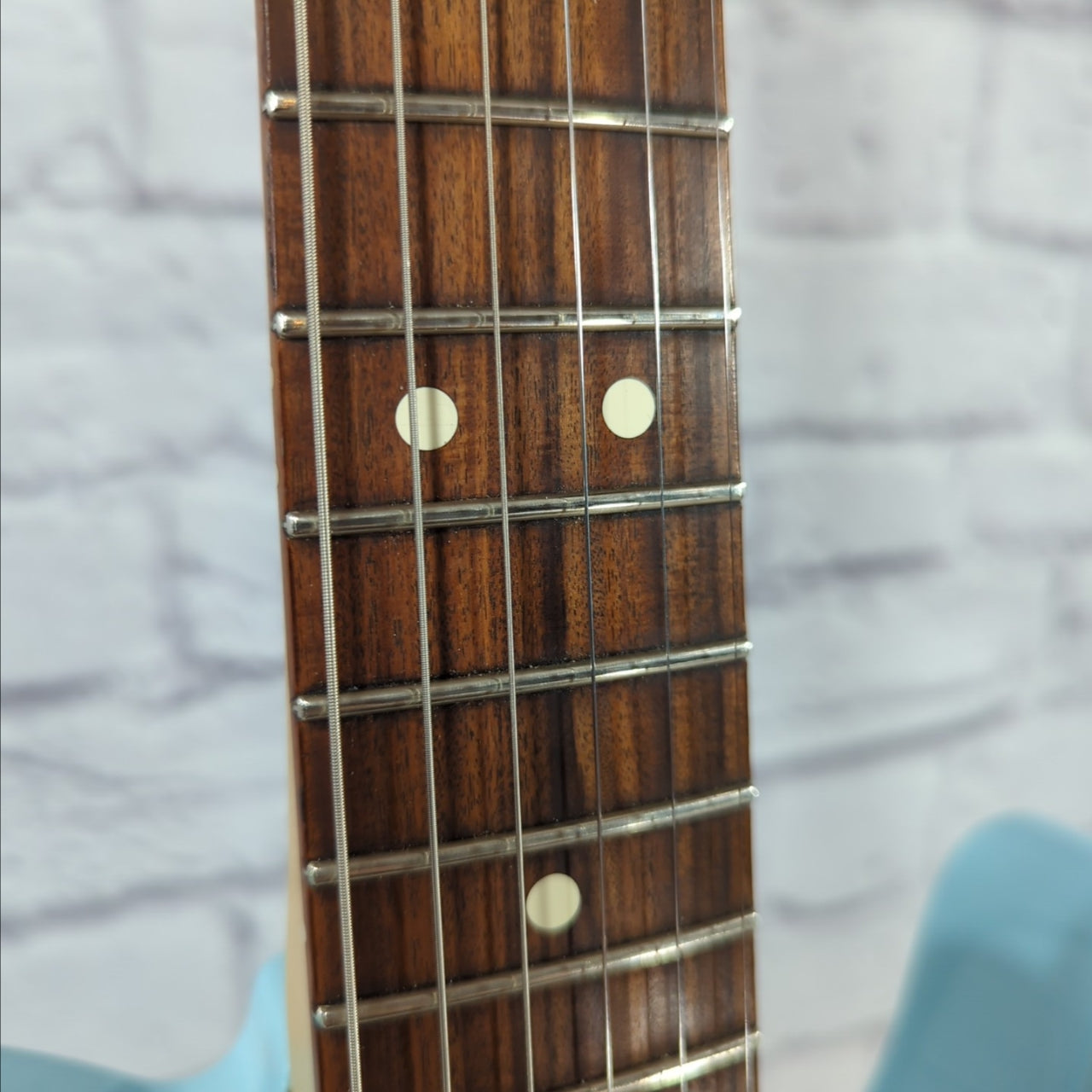 2021 MIM Fender Nashville Deluxe Daphne Blue Electric Guitar