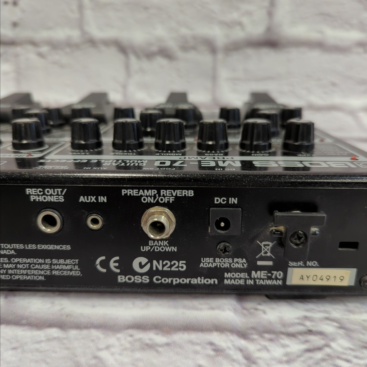 Boss ME-70 Effects Pedal - Evolution Music