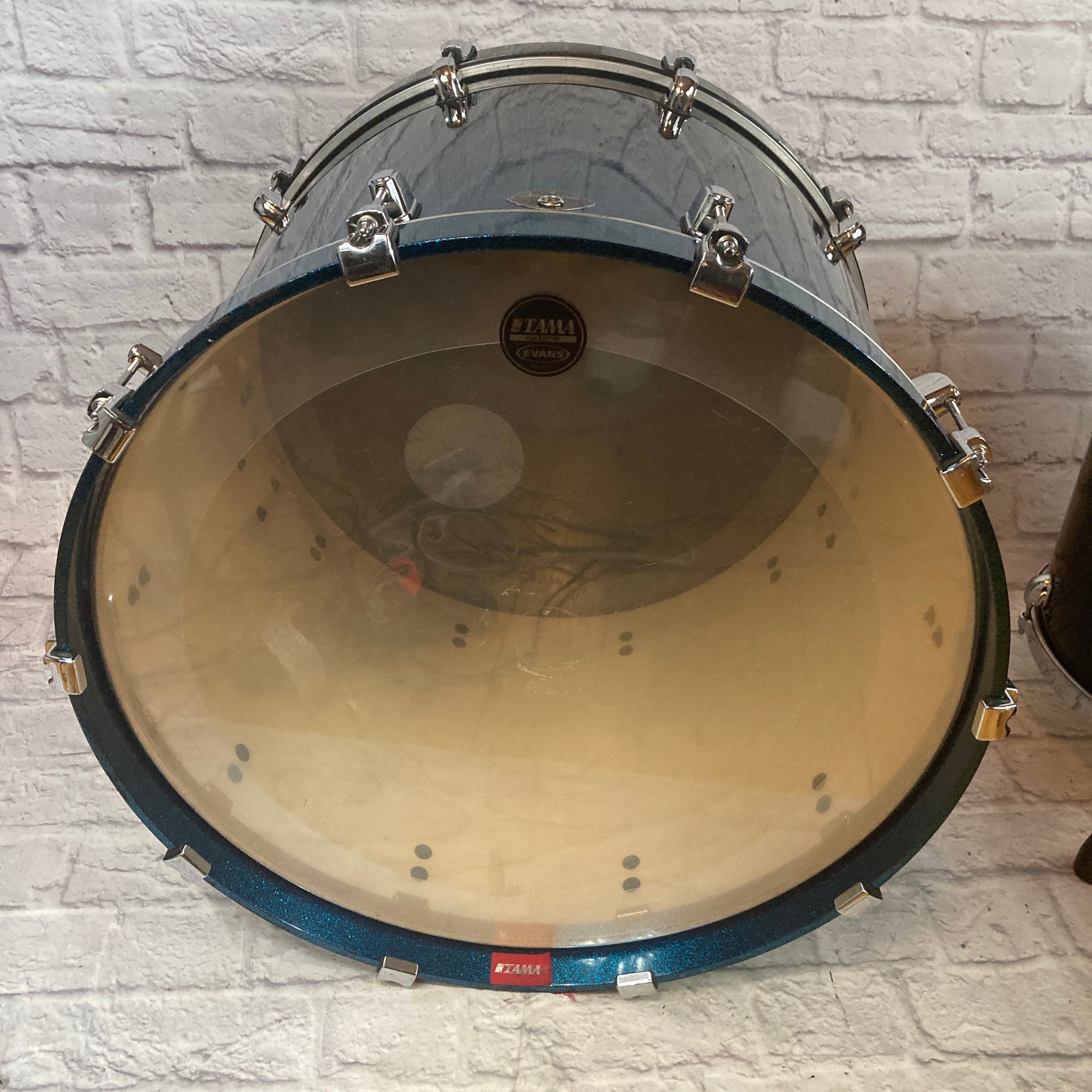 Tama Starclassic Blue Sparkle Birch 3 piece Drum Kit