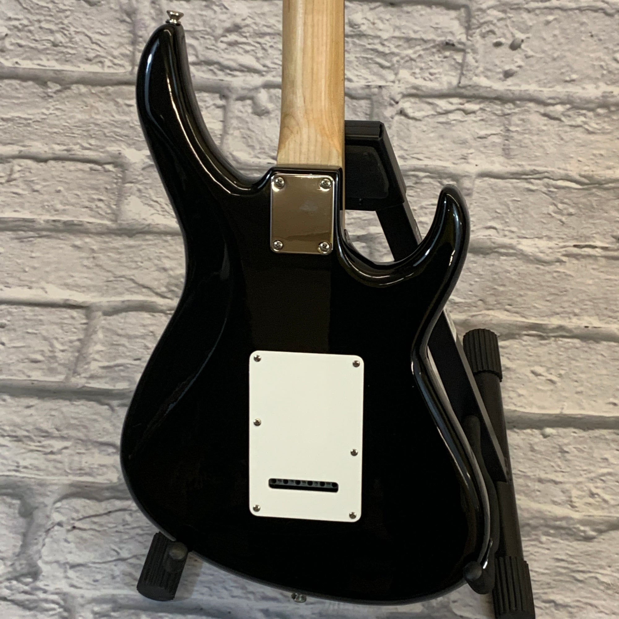 Brownsville Left Handed S Style Electric Guitar Black