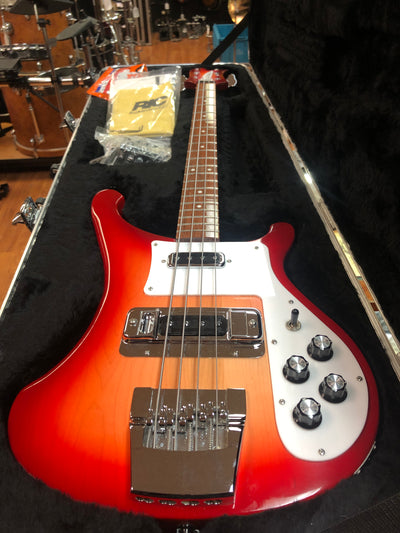 2016 Rickenbacker 4003S Fireglo Upgraded 4 String Bass