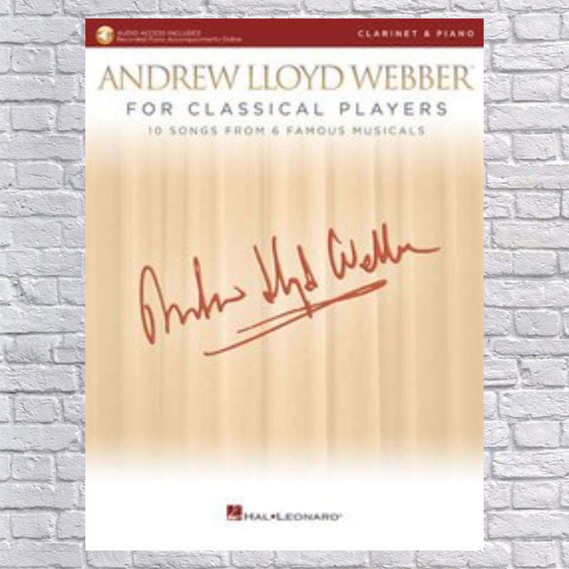 Andrew Lloyd Webber for Classical Players Clarinet & Piano - Pap/Psc (Paperback)