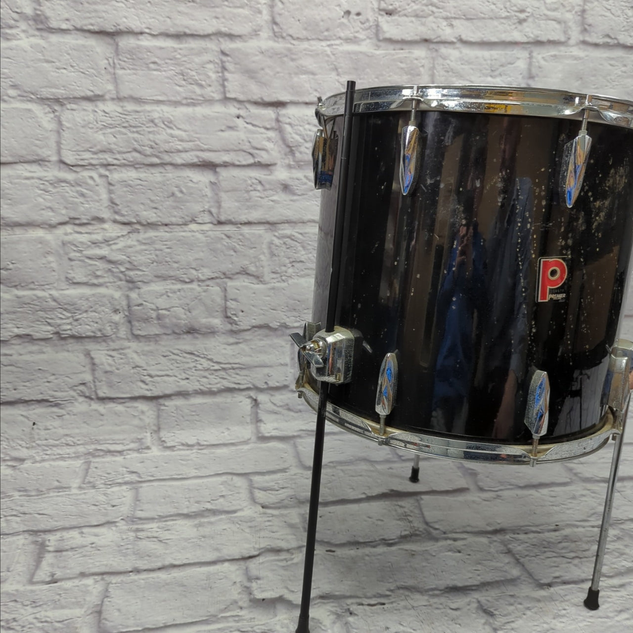 Premier England 16x15 Floor Tom - Black