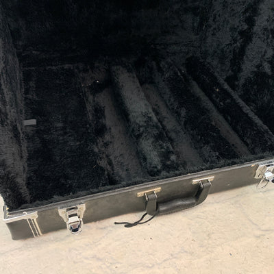 Road Runner 3 Guitar Stand, Black Tolex Case