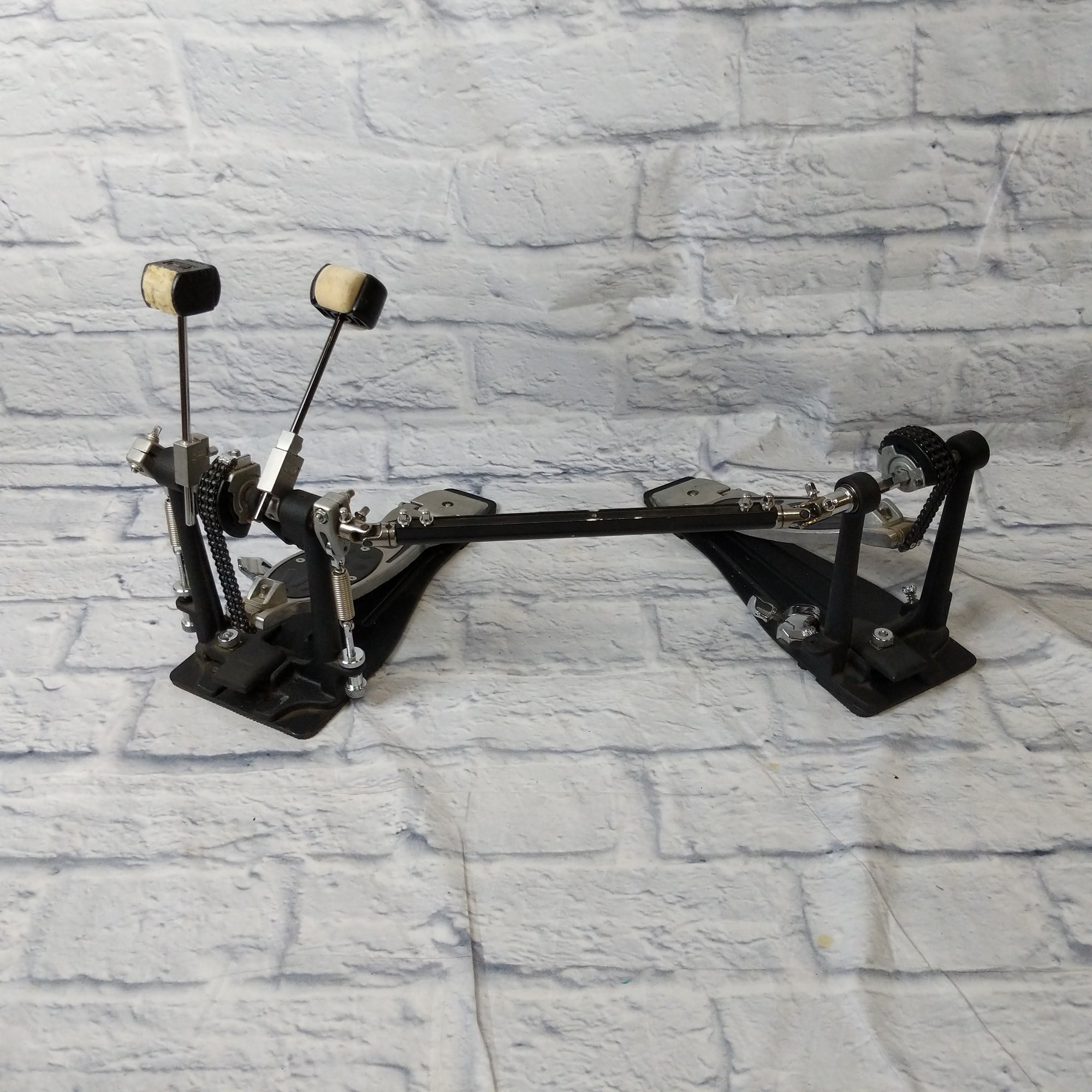 Pearl P2002C PowerShifter Eliminator Chain-Drive Double Bass Drum Pedal with Case