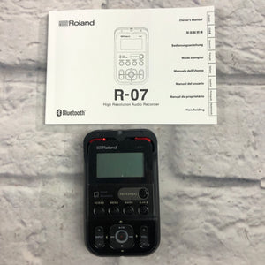 Roland R-07 Audio Recorder Digital Recorder