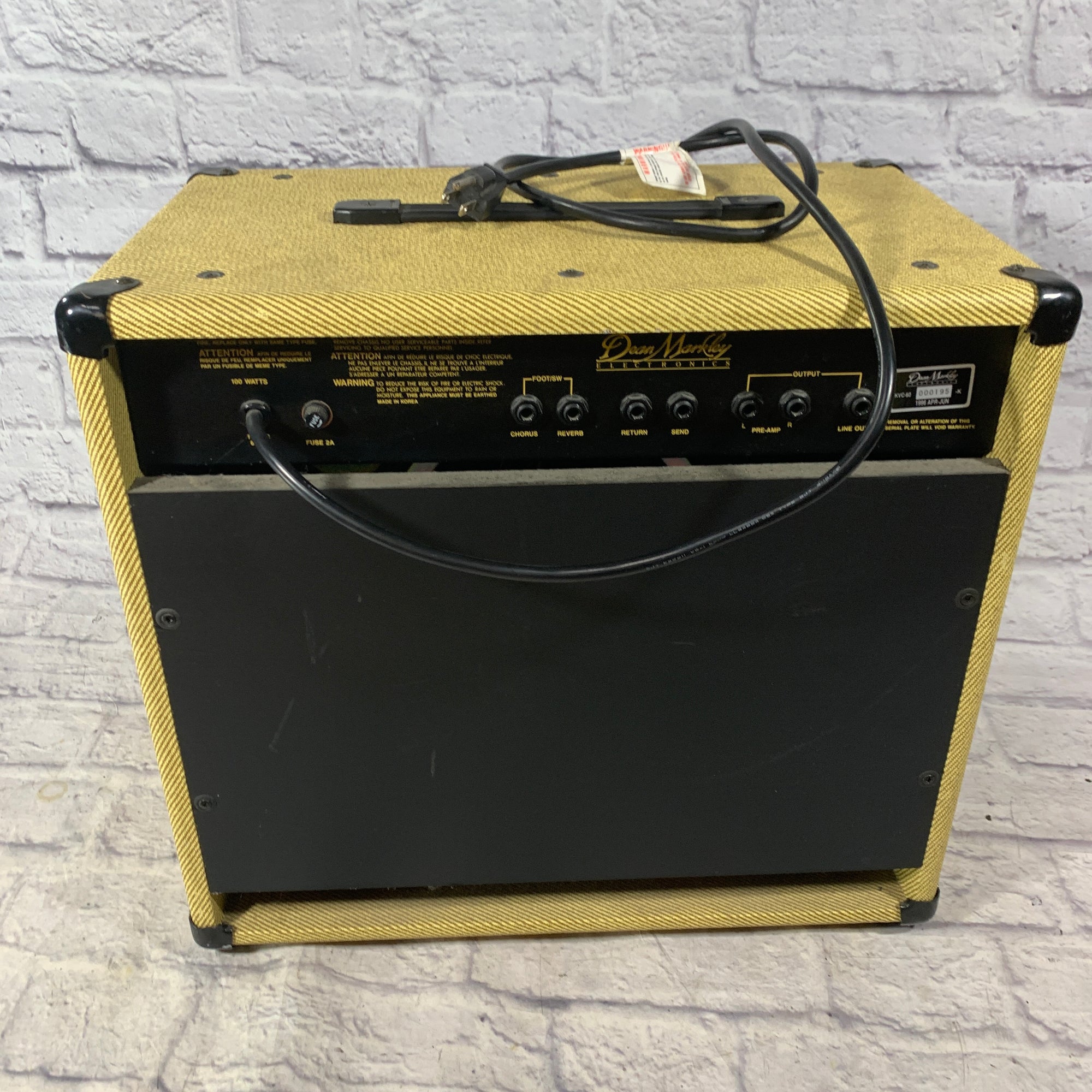 Dean Markley KVC60 Acoustic Guitar Combo Amp