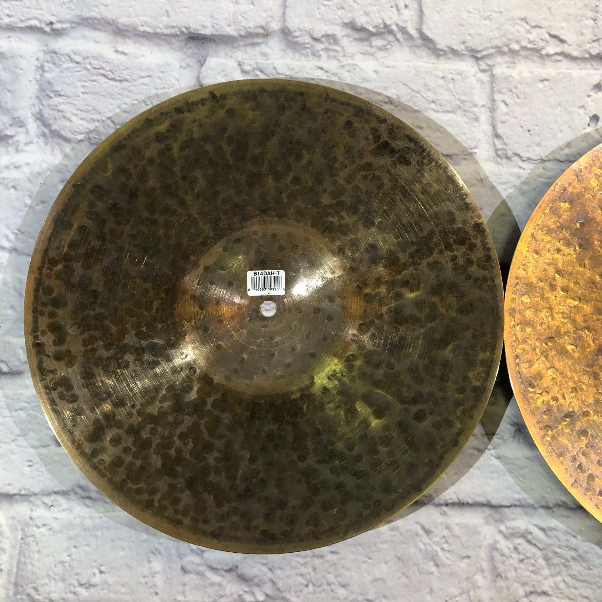 Meinl Byzance Dark 14in Hi Hat Cymbal Pair