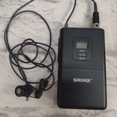 Shure SLX4 SLX1 Dual Wireless Lavalier Outfit 518-542