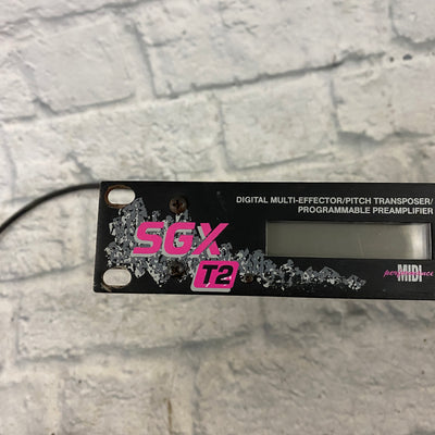 Art SGX T2 Digital Multi-Effect Pitch Shifter Preamp Rackmount MIDI