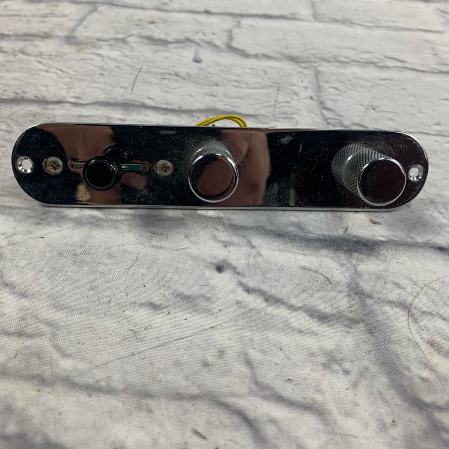 Unknown Telecaster Control Plate, Loaded
