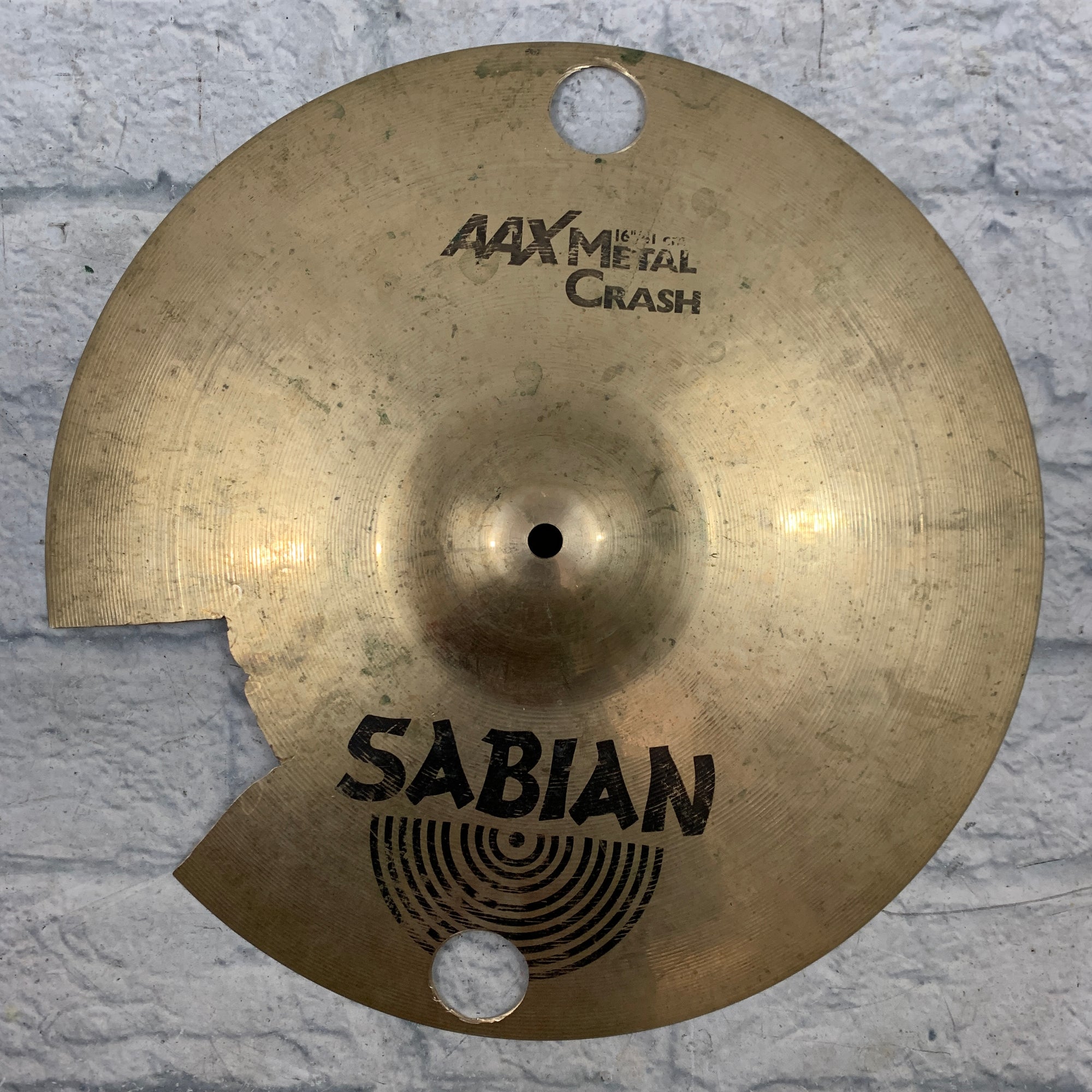 Sabian 16" AAX Metal Crash Cymbal - REPAIR