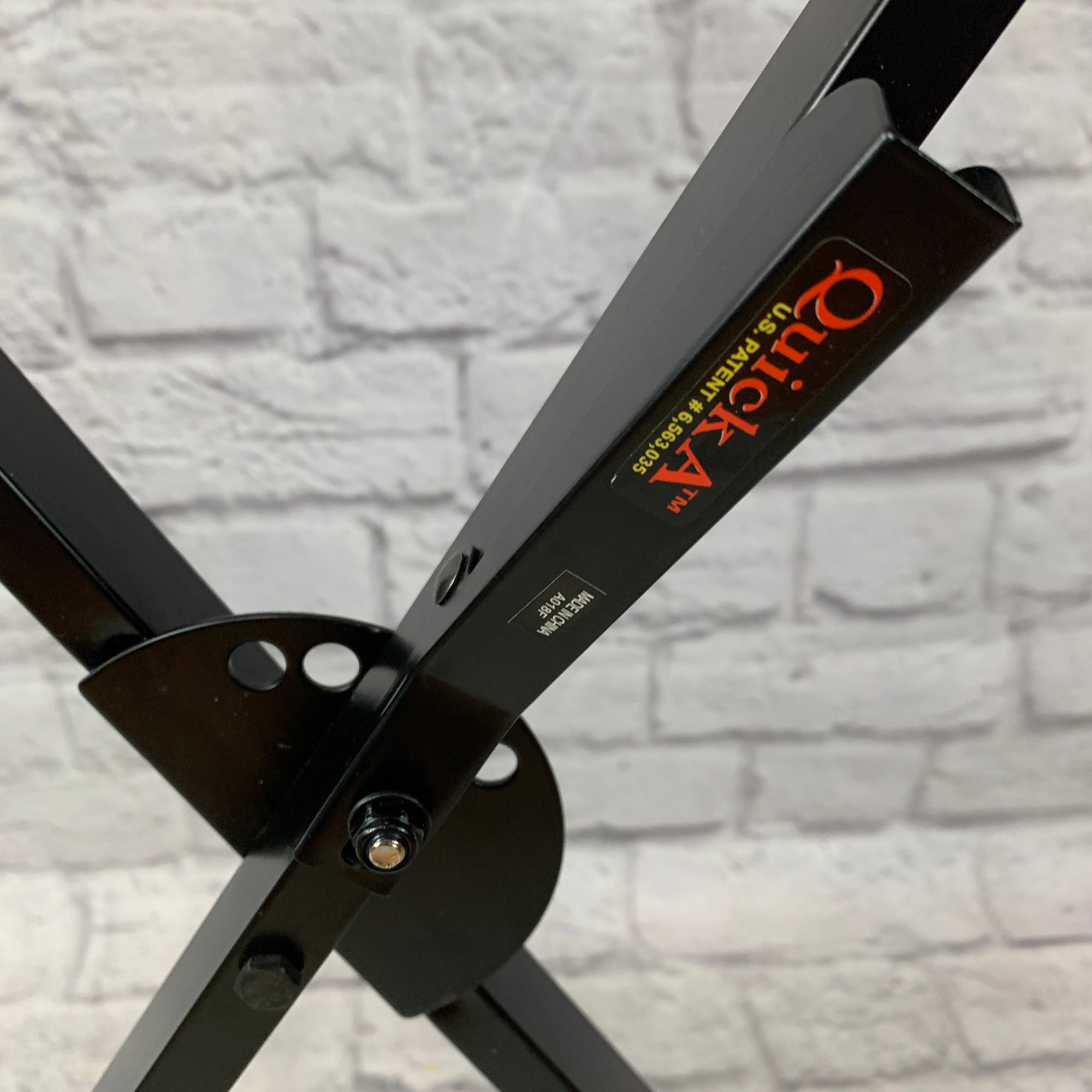 Quick A Black Single Keyboard Stand
