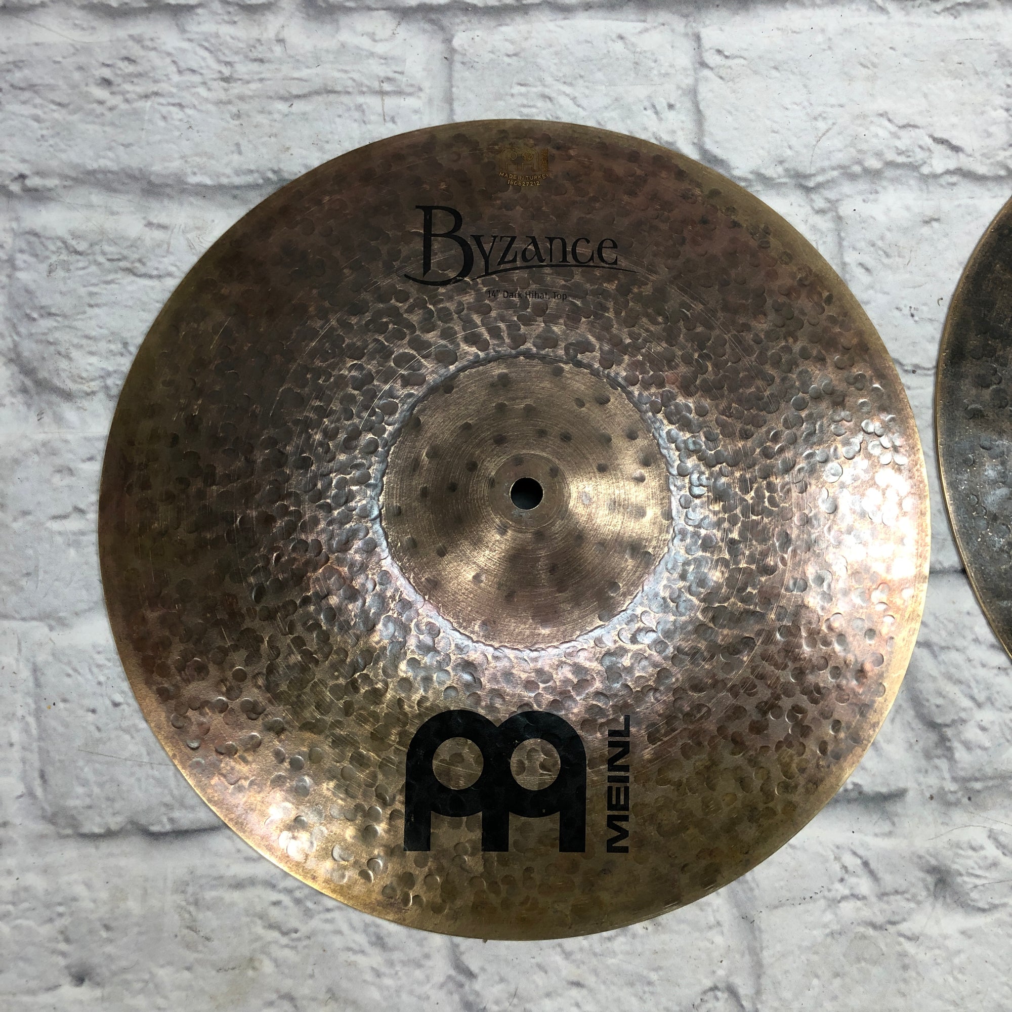 Meinl 14in Byzance Dark Hi Hat Cymbal Pair
