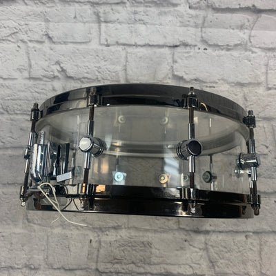 Spaun Drum Co. Clear Acrylic 14 x 6 Snare Drum