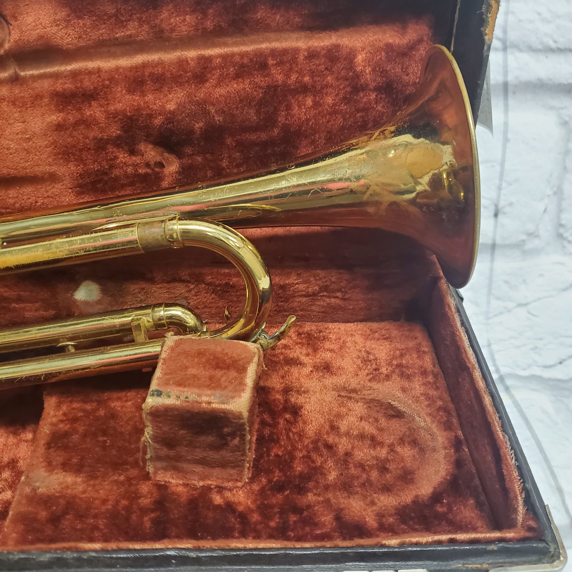 Vintage Elkhorn by Getzen Model 201 Trumpet 50s w/ Case