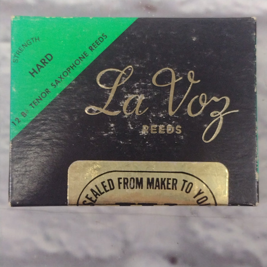 La Voz 12 Hard Strength Bb Tenor Saxophone Reed`