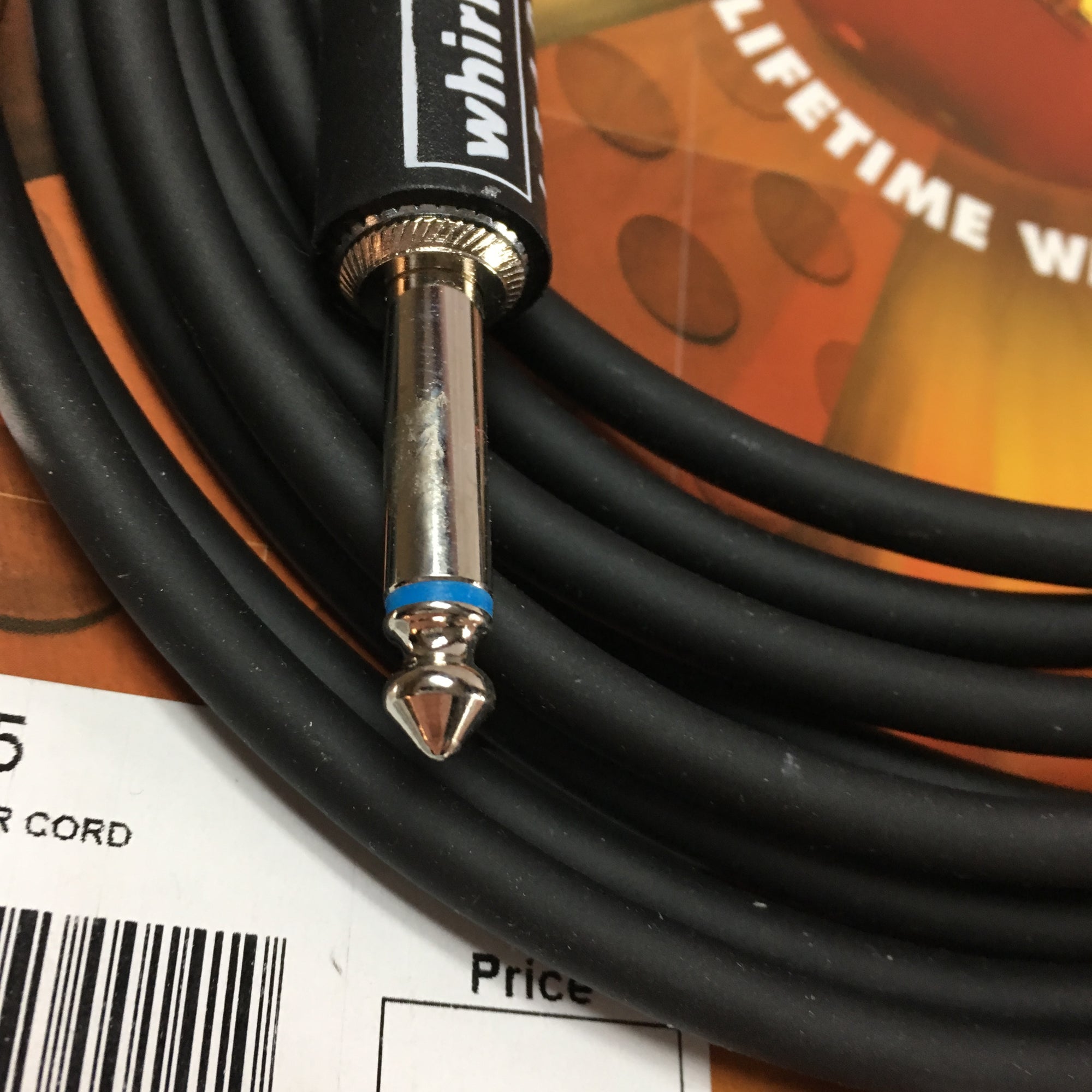 Whirlwind 15in Instrument Cable
