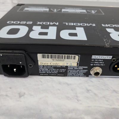 Behringer Composer Pro-XL Compressor / Limiter