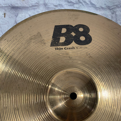 Sabian B8 Thin Crash 16 Cymbal