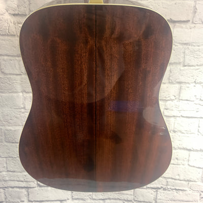 First Act Dreadnaught Acoustic Guitar Natural Mg411